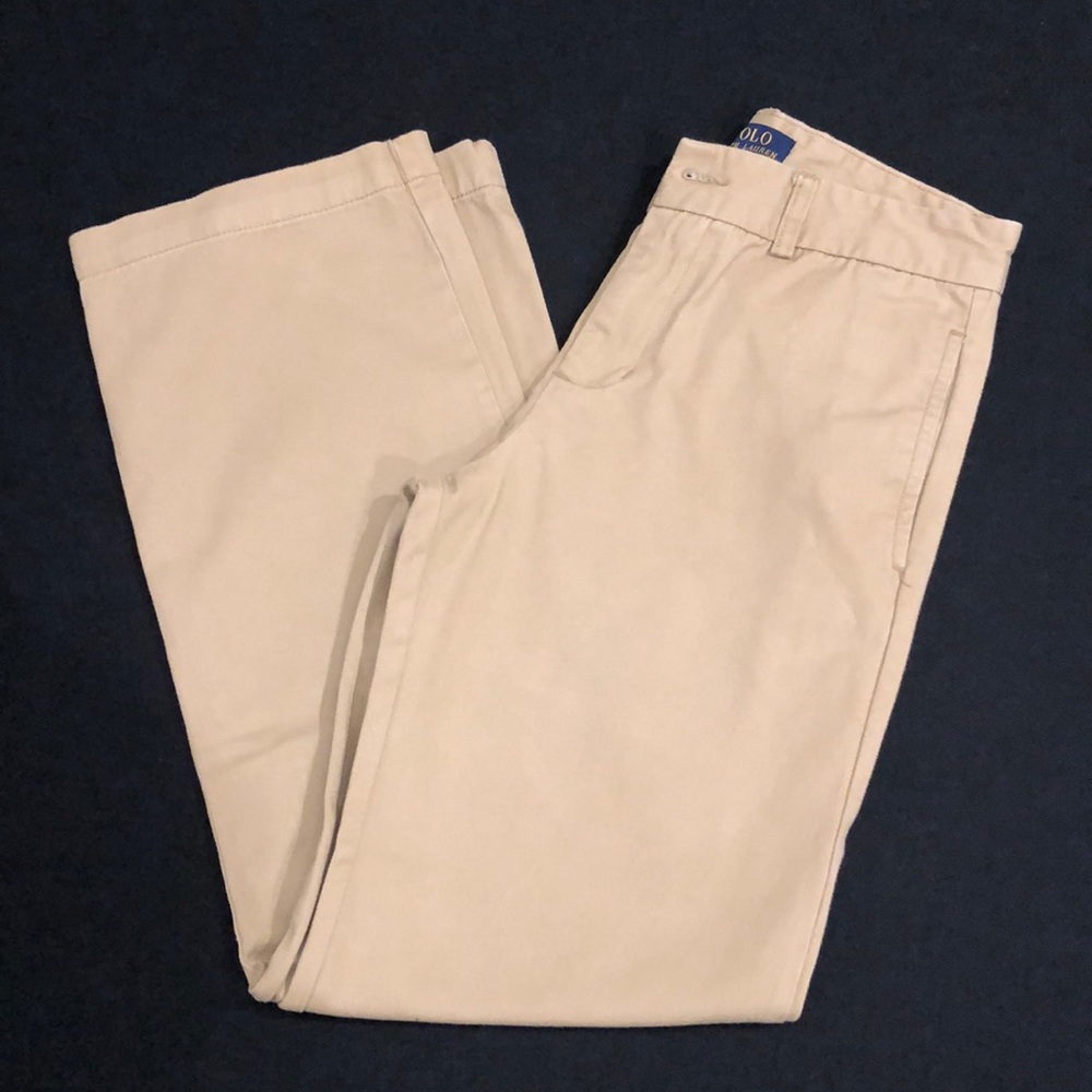 Ralph Lauren polo tan/khaki pants boys size 14